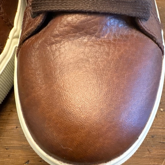 GBX Men's Leather Brown Sneakers - Picture 8 of 9